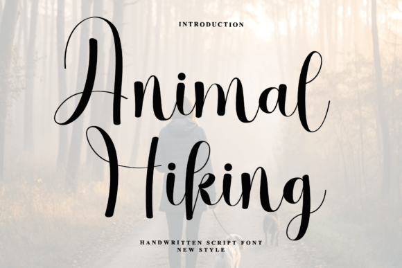 Animal Hiking: A Script Font for Bold Digital Branding