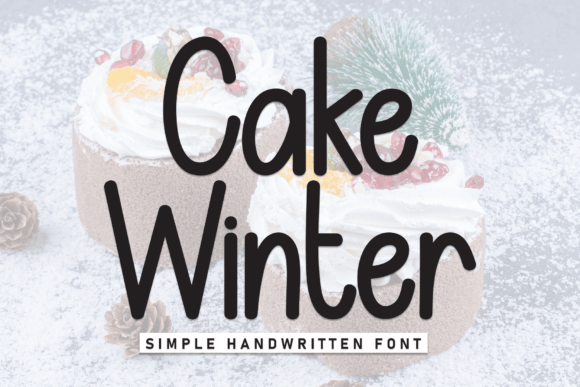 Cake Winter: A Script Font That Breathes Life Into Digital Design