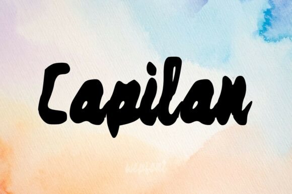 Capilan: A Script Font That Elevates Digital Design