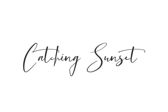 Catching Sunset Font: A Beautiful Choice for Editorial Design