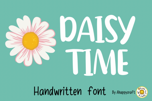 Daisy Time Font for Handmade Creators