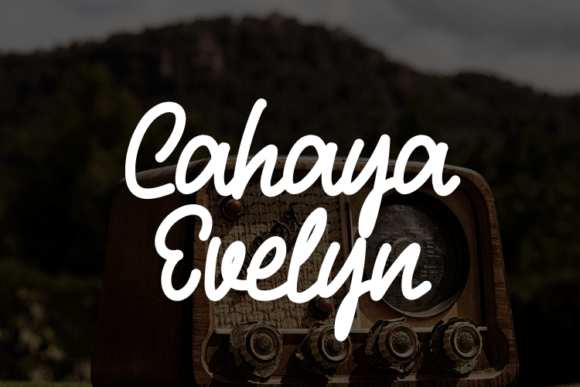 Font That Speaks Your Brand: Cahaya Evelyn