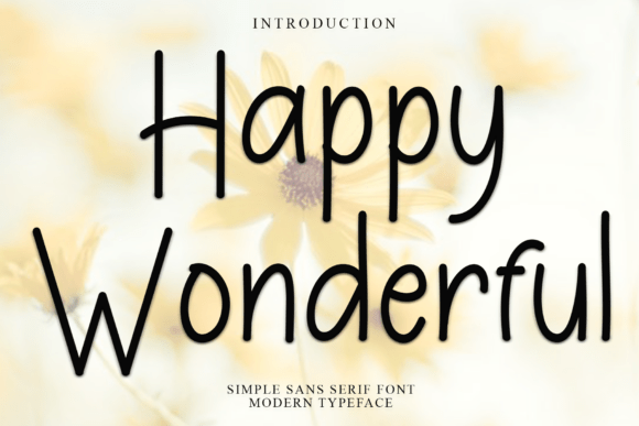 Happy Wonderful: A Font That Elevates Your Brand
