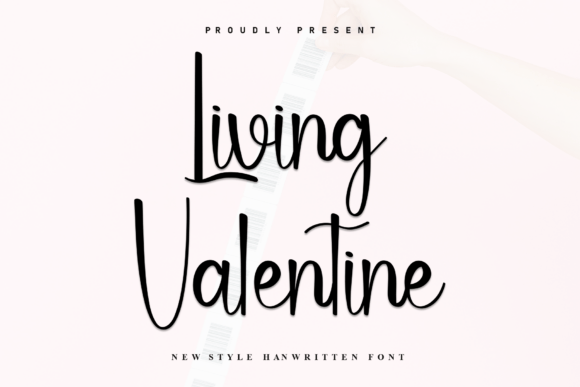 Living Valentine: A Script Font for Web Design and Branding