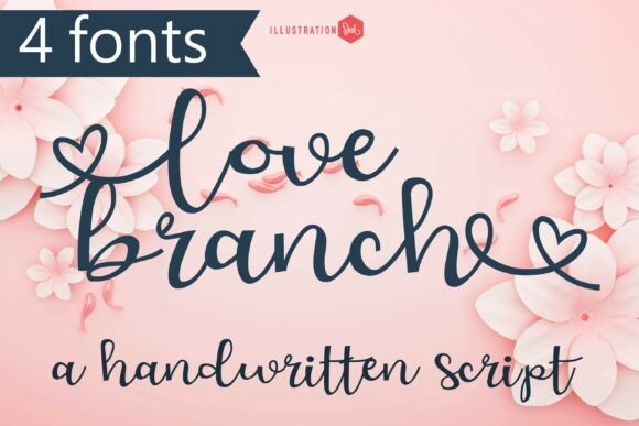Love Branch: A Script Font for Editorial Elegance