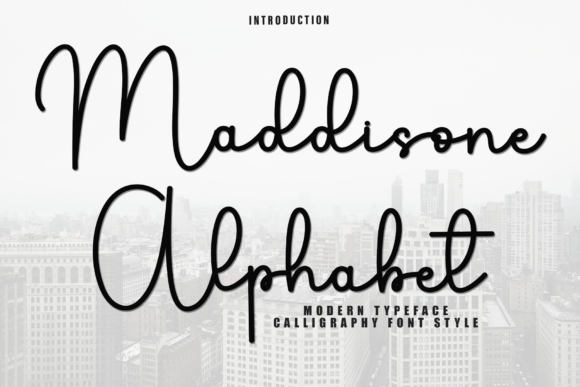 Maddisone Alphabet: A Font That Elevates Branding