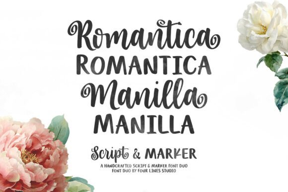 Romantica Manilla Duo: A Romantic Script for Branding