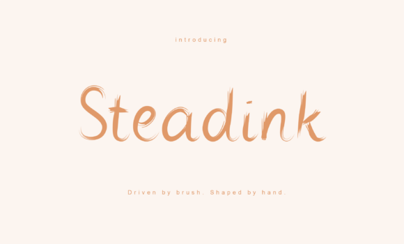 Steadink: A Font That Elevates Digital Branding