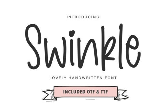 Swinkle: A Whimsical Font for Digital Branding