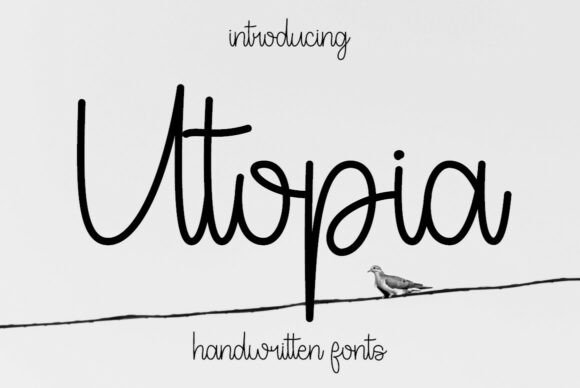 Utopia: A Handwritten Font for Warmth and Readability