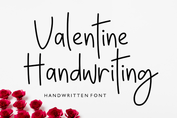 Valentine Handwriting: A Font for Heartfelt Craft Projects