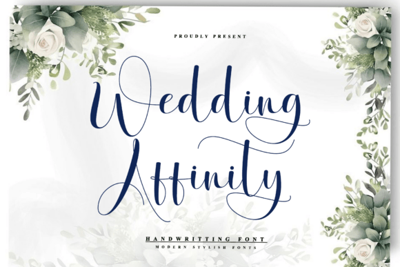 Wedding Affinity: A Timeless Handwritten Font for Branding and Design