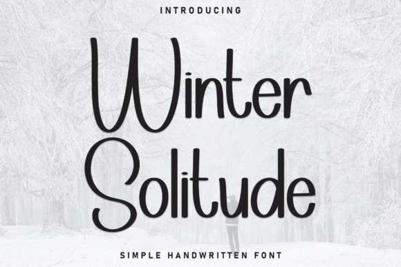 Winter Solitude: A Script Font for Memorable Branding